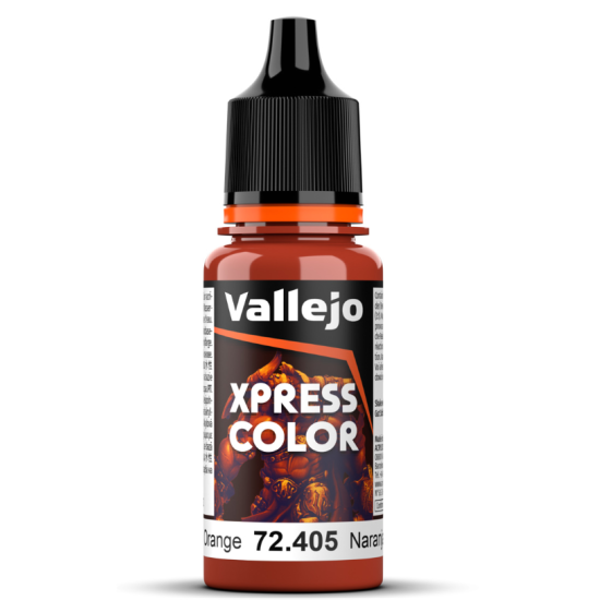 Vallejo Game Color 72.405 Martian Orange Xpress Color, 18 ml